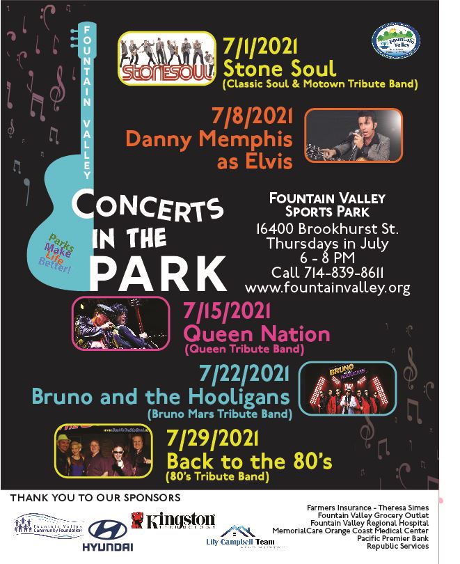 Fountain Valley Concerts In The Park 2024 Trudy Ingaberg